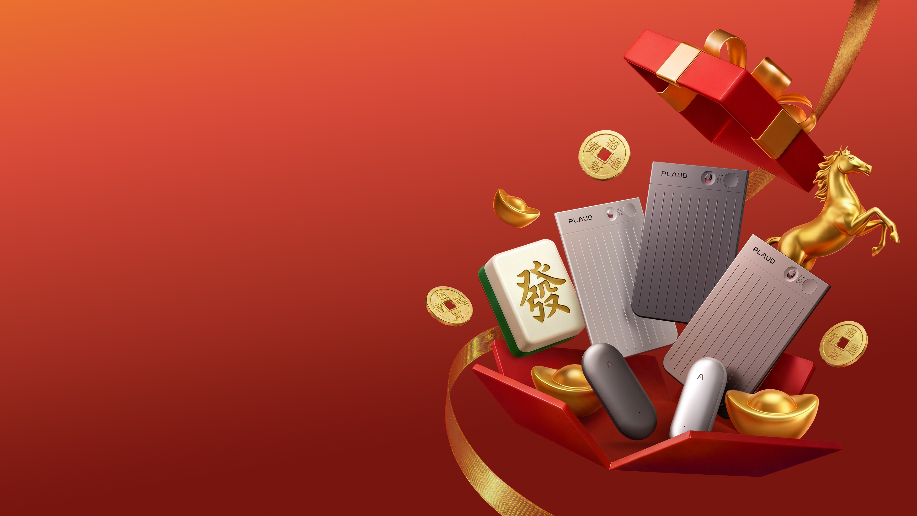 <style>
    .banner-xmas .line1,
    .banner-xmas .line3 {
        font-weight: 400;
        font-size: 26px;
        line-height: 1.3;
        color: #FFE9C2;
    }

    .banner-xmas .line2 {
        font-weight: 600;
        font-size: 52px;
        line-height: 1;
        color: #FFE9C2;
    }

    /* 重点：10% 强调设计 */
    .banner-xmas .line2 span {
        font-size: 96px;
        line-height: 1;
        font-weight: 800;
        letter-spacing: -0.03em;

        background: linear-gradient(
            180deg,
            #FFF3B0 0%,
            #FFD700 45%,
            #C9A227 100%
        );
        -webkit-background-clip: text;
        -webkit-text-fill-color: transparent;

        text-shadow:
            0 2px 6px rgba(255, 215, 0, 0.35);
    }

    @media screen and (max-width: 1600px) {
        .banner-xmas .line2 {
            font-size: 64px;
        }
        .banner-xmas .line2 span {
            font-size: 88px;
        }
    }

    @media screen and (max-width: 768px) {
        .banner-xmas .line1,
        .banner-xmas .line3 {
            font-size: 24px;
        }
        .banner-xmas .line2 {
            font-size: 42px;
        }
        .banner-xmas .line2 span {
            font-size: 72px;
        }
    }
</style>

<div class="banner-xmas">
    <p class="line1">CNY Huat Sale from 1.24-2.3</p>
    <p class="line2">Save <span>10%</span> OFF</p>
    <p class="line3">Supercharge your note-taking with Plaud</p>
</div>