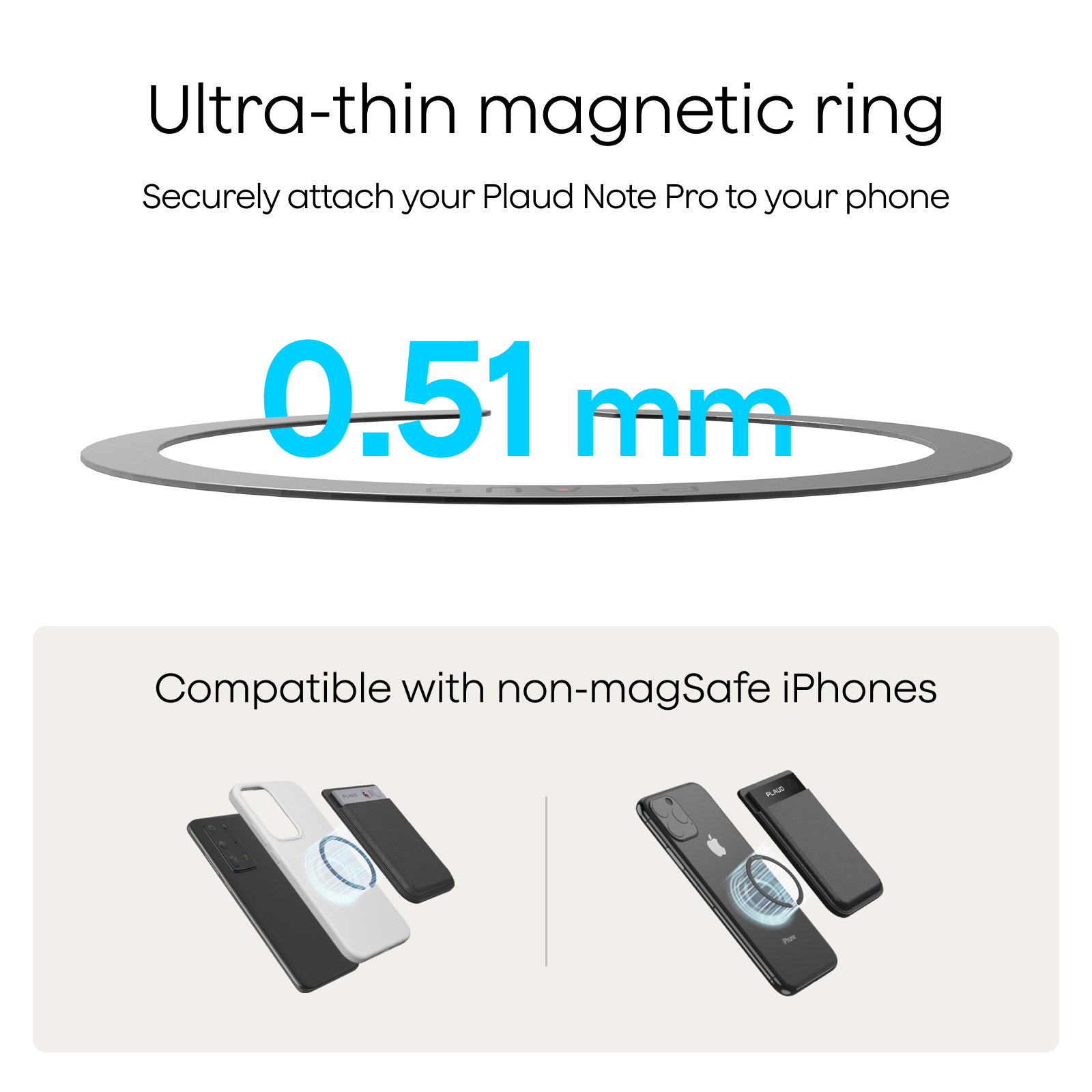 Plaud Note Pro Magnetic Case